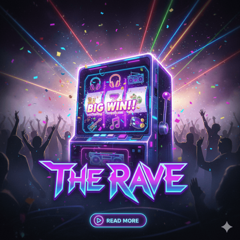 The Rave: Games Slot Bertema Pesta Malam dengan Irama Elektronik