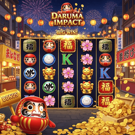 Daruma Impact: Keberuntungan dan Kekuatan di Setiap Putaran Slot